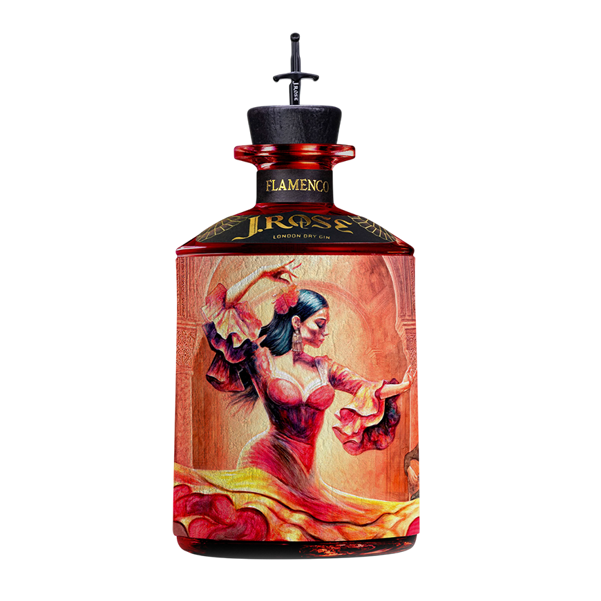 J. Rose Flamenco Gin 70cl