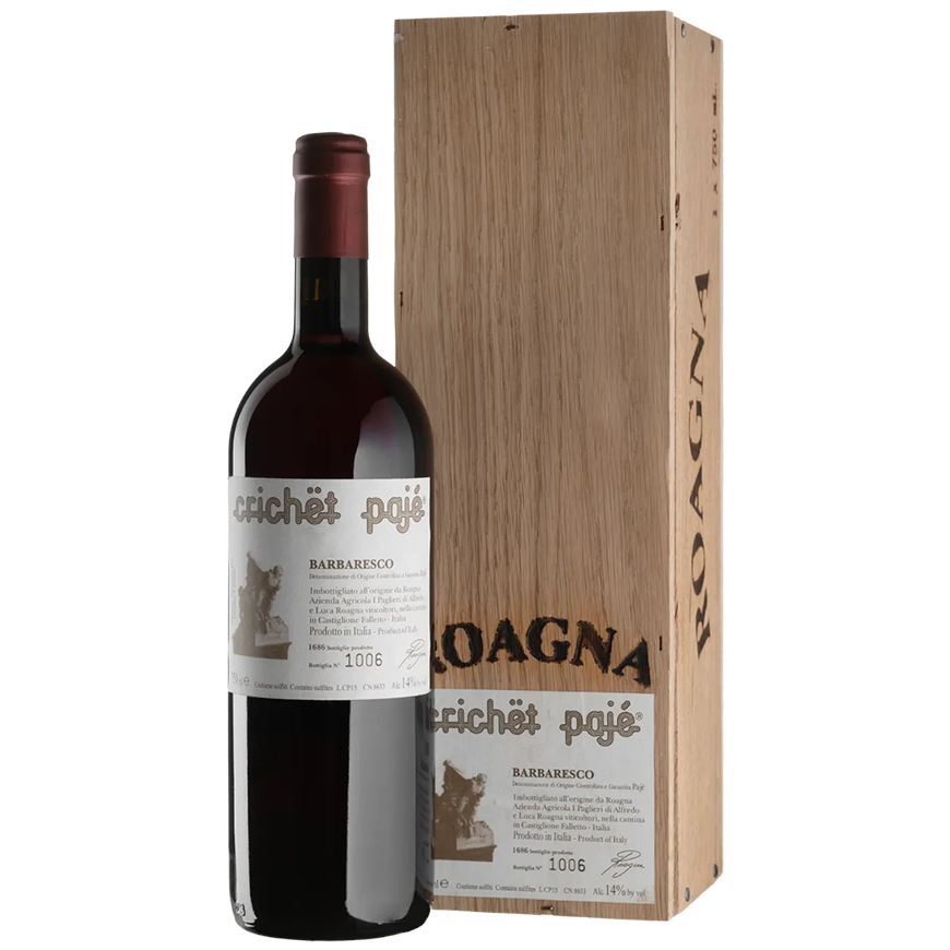 Roagna Barbaresco Crichet Paje 2016 Wooden box