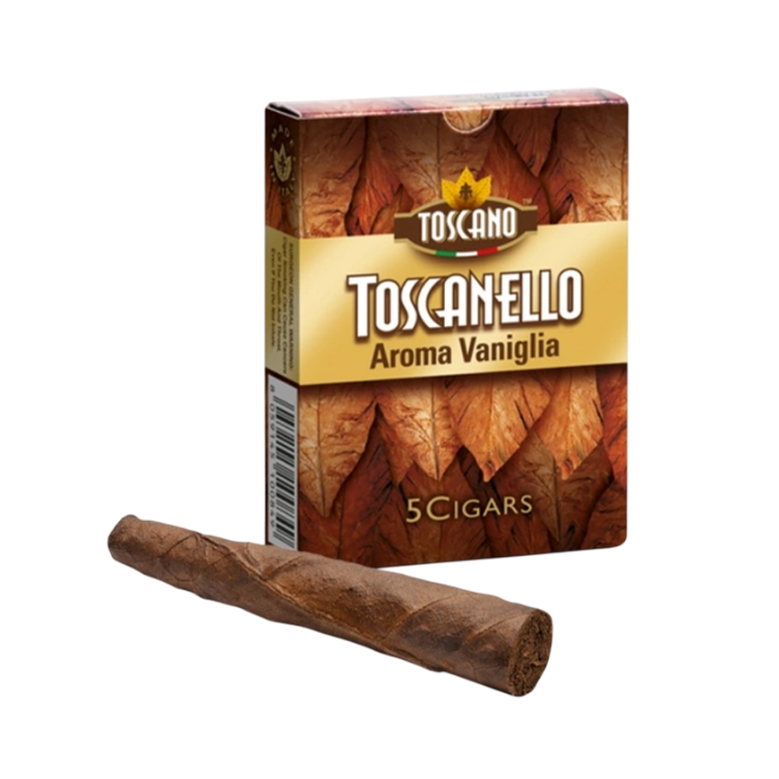 Toscanello Cigarillos Aroma Vaniglia box of 5