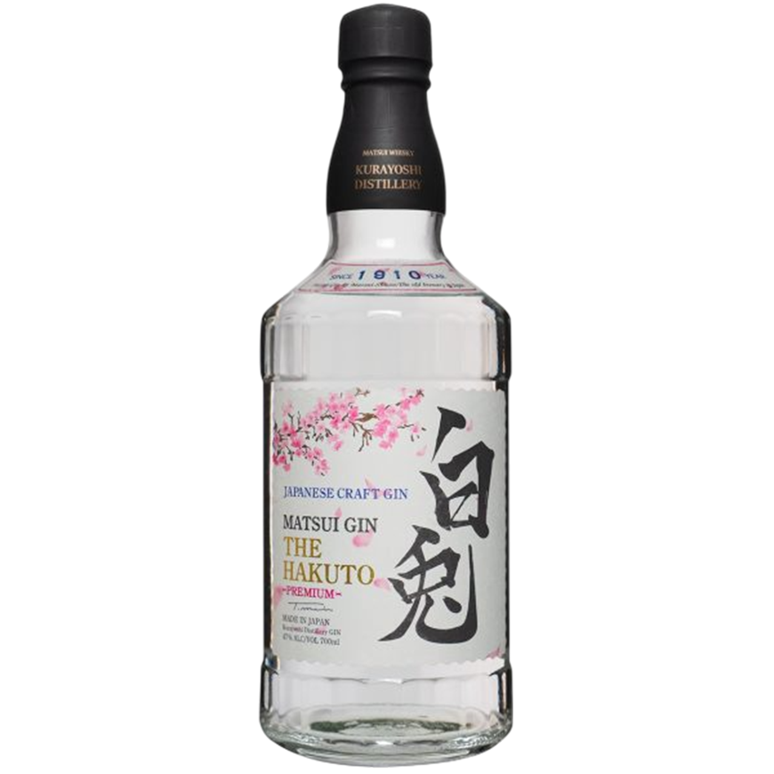 The Matsui Hakuto Premium Japanese Craft Gin 70cl