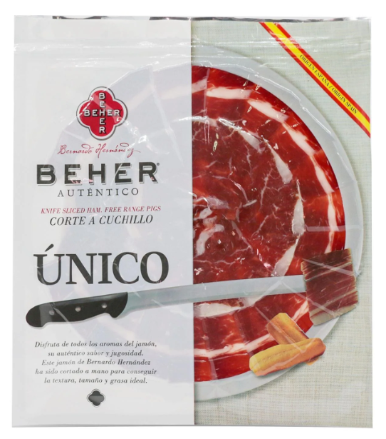 Beher Acorn-Fed 100% Iberian Knife Sliced Ham