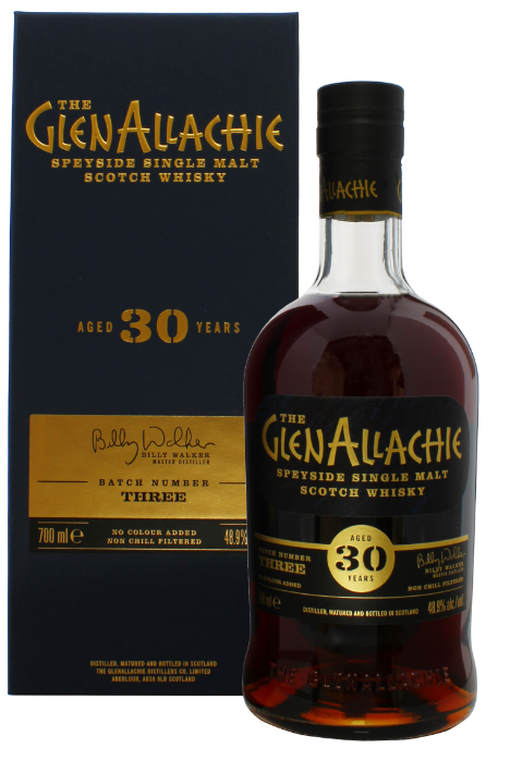 GlenAllachie 30 Year Old Cask Strength Batch 3 70cl