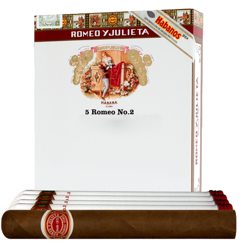Romeo Y Julieta Romeo No.2 Tubos Box of 5