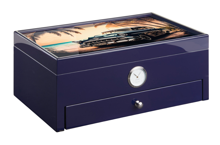 Morici Humidor Roma Special Club Edition Carta Da Zucc Car Digital Stamp