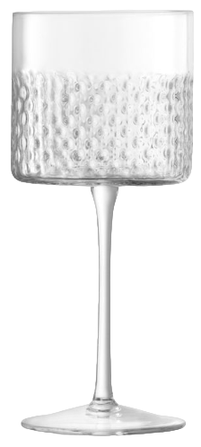 LSA Wicker Wine Glass 320ml Clear Set of 2