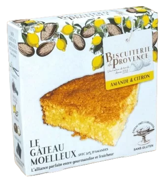 Biscuiterie de Provence Le Gateau Moelleux Amande & Citron 240g