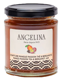 Arcadys Angelina Mango Passion tea & Bergamot jam 215g