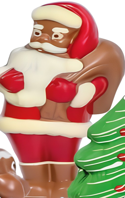 Bodrato Dark Chocolate Santa Claus 170g