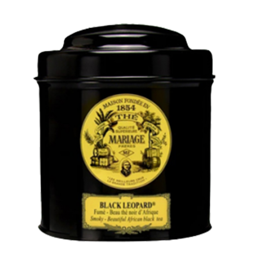Mariage Freres Black Leopard Tea In a Jar