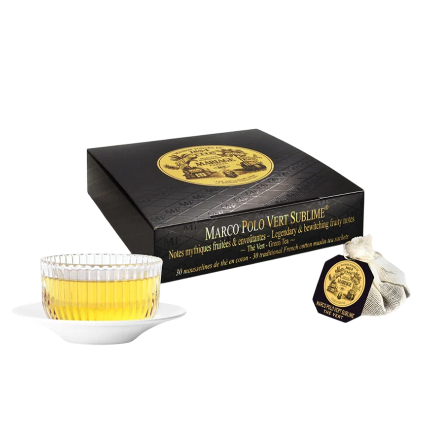 Mariage Freres Marco Polo Vert Sublime Tea In the Sachetes
