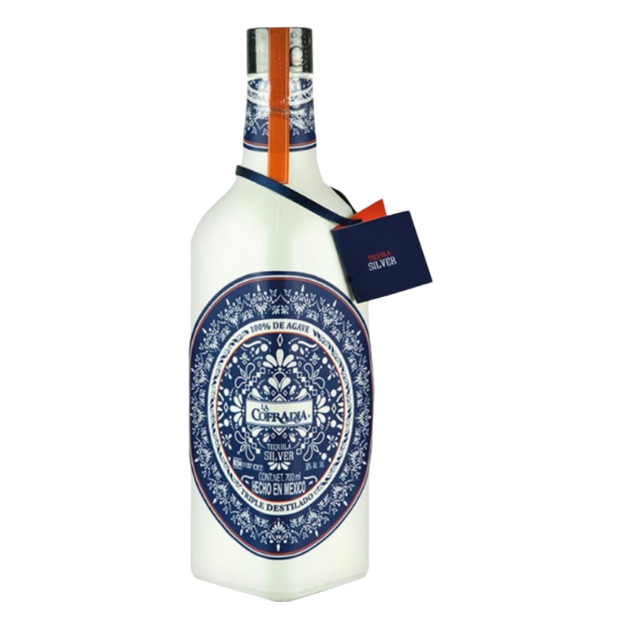 La Cofradia Ceramica One Blanco Tequila 70cl