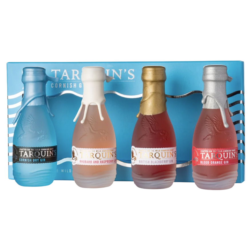 Tarquin's Gift Set of 4 Miniature bottles 45cl Gin