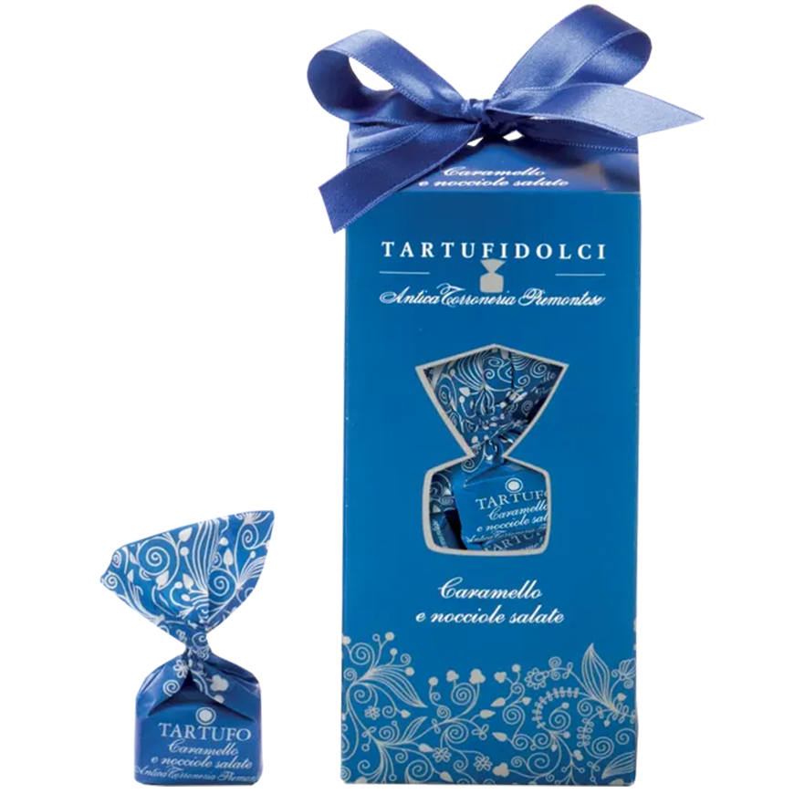 Antica Torroneria Tartufi Caramello Nocciole Salate Le Personalizzabili 160g
