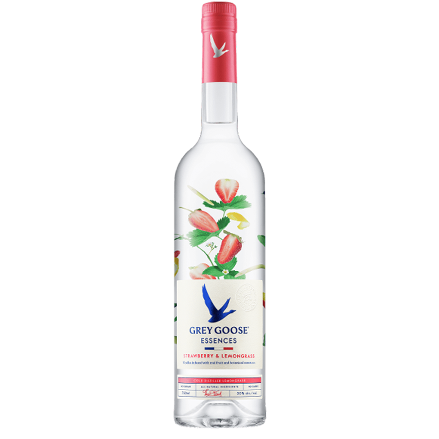 Grey Goose Essences Strawberry & Lemongrass 100cl