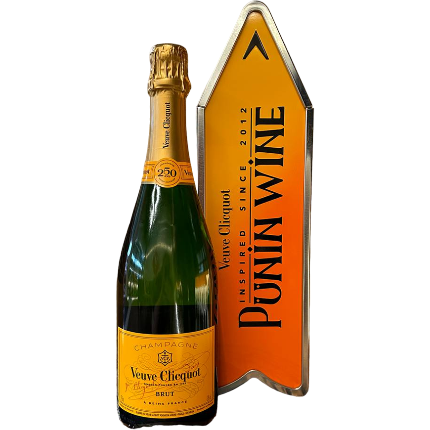 Veuve Clicquot Brut Yellow Label Gift Box PuninWine