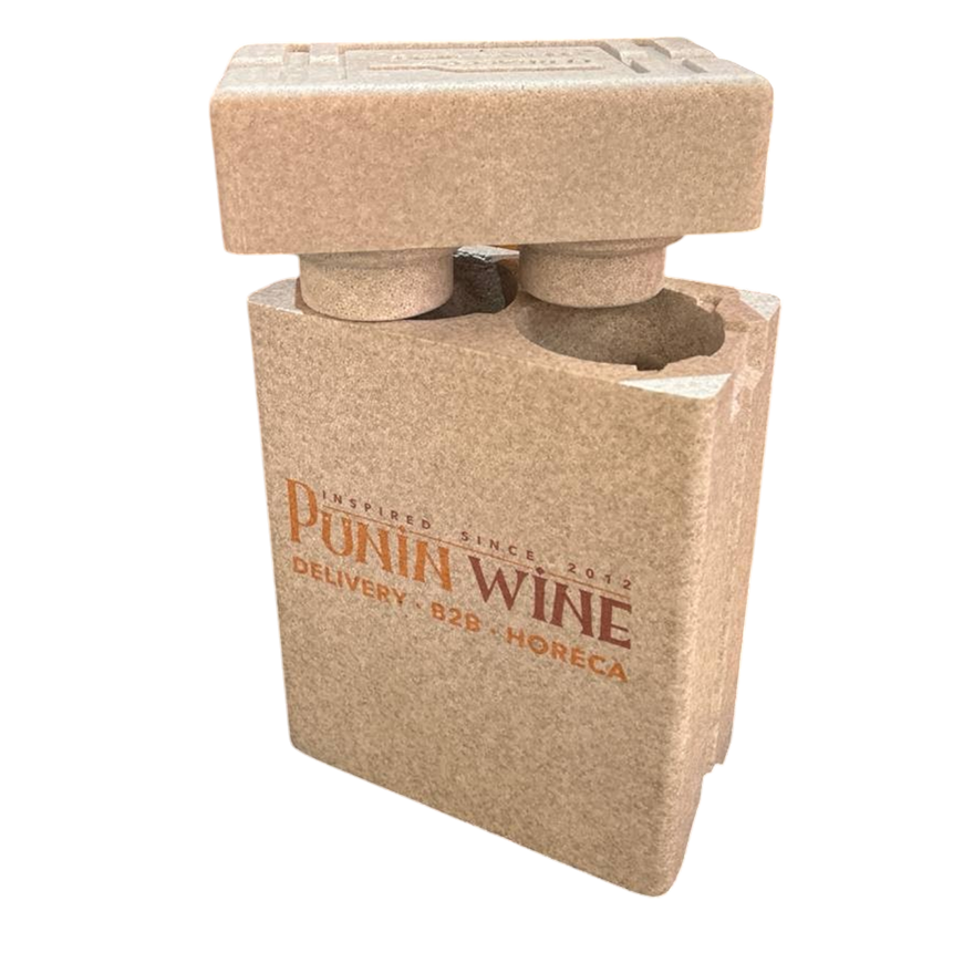 Wine Box Punin Wine Logo For 2 Bottle