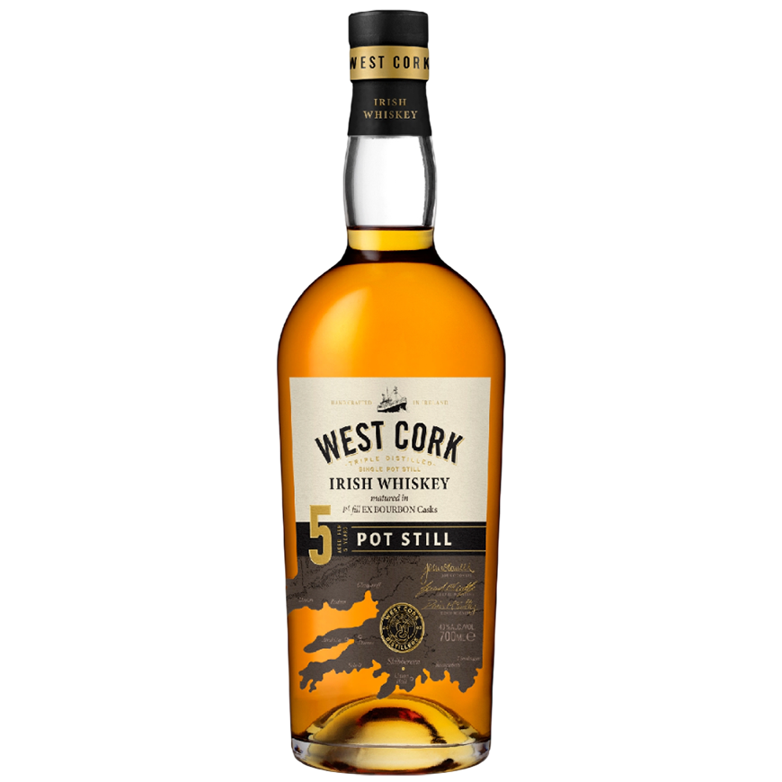 West Cork 5 YO Single Pot Still 70cl