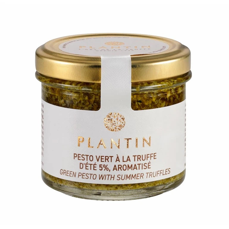 Plantin Green Pesto Flavoured with Summer Truffles 5% 90g