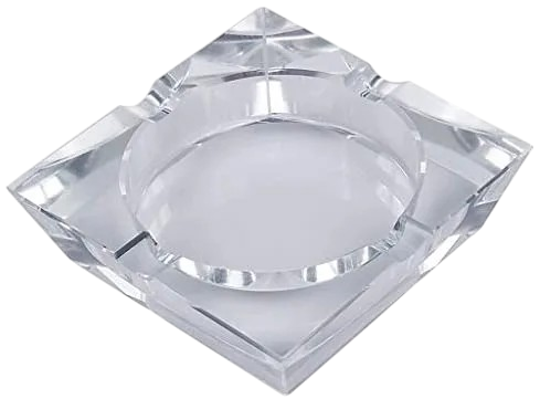 Ashtray Crystal for 4 Cigars