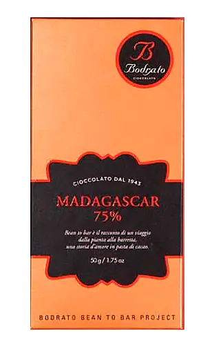 Bodrato Tavoletta Fondente 75% Madagascar 50g