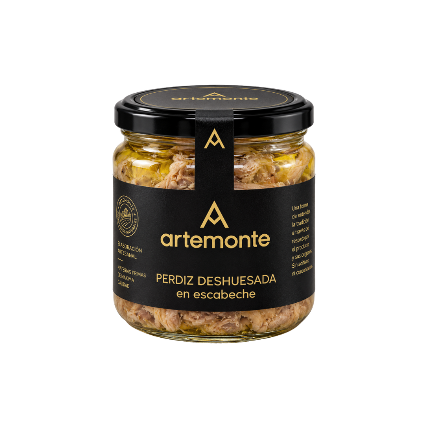 Arte Monte Perdiz Desmigado Escabeche 330g