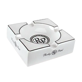 Rocky Patel Ashtray White Ceramic