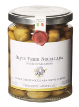 Frantoi Cutrera Vaso Olive Verdi Intere Nocellara In Salamoia Net Weight 220g