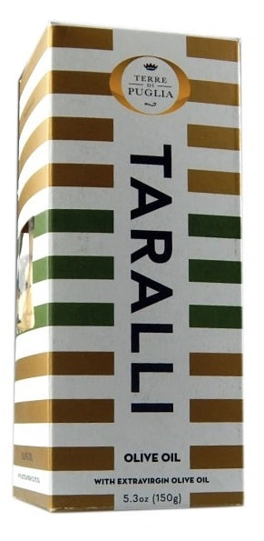 Terre di Puglia TARALLI/GRISSINI WITH EXTRA VIRGIN OLIVE OIL taralli fennel (150g)