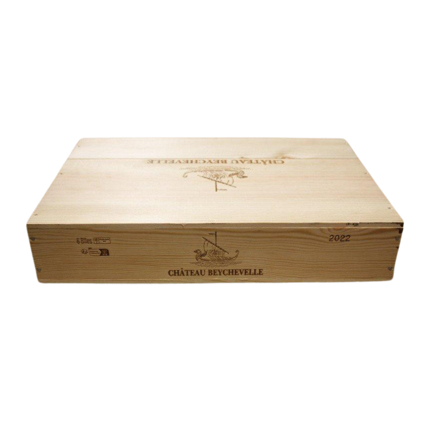 Chateau Beychevelle 4eme Grand Cru Classe 2022 Wooden Box