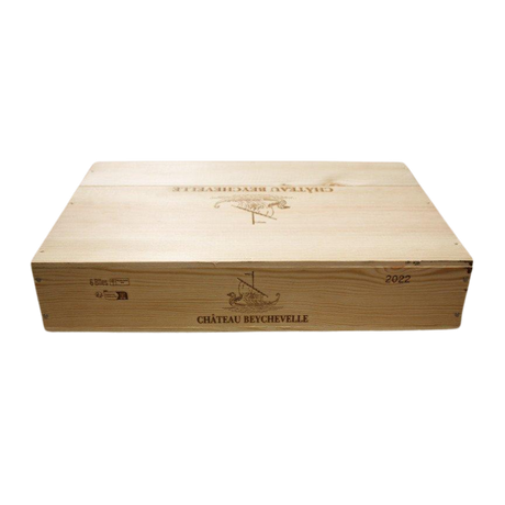 Chateau Beychevelle 4eme Grand Cru Classe 2022 Wooden Box