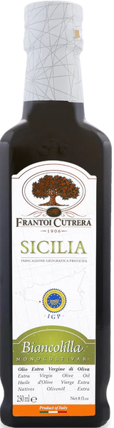 Frantoi Cutrera Condimento A Base Di Olio Extra Virgin Allaglio 250ml