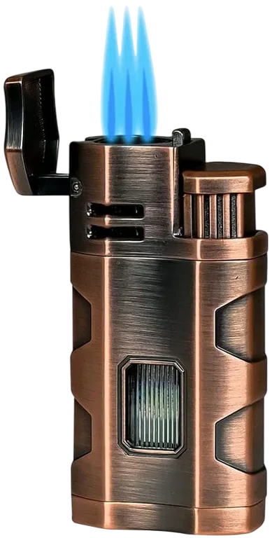 Rocky Patel Lighter Hex Triple Antique Copper