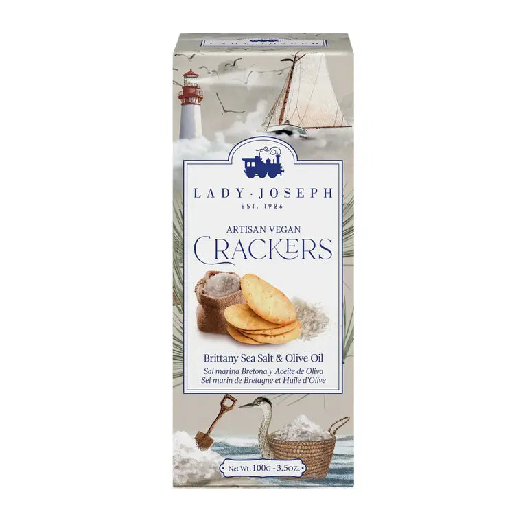 LADY JOSEPH CRACKERS Sal de Guerande 100g