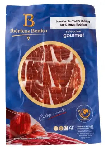 Ibericos Benito Jamon de Cebo 50% Iberico 100g