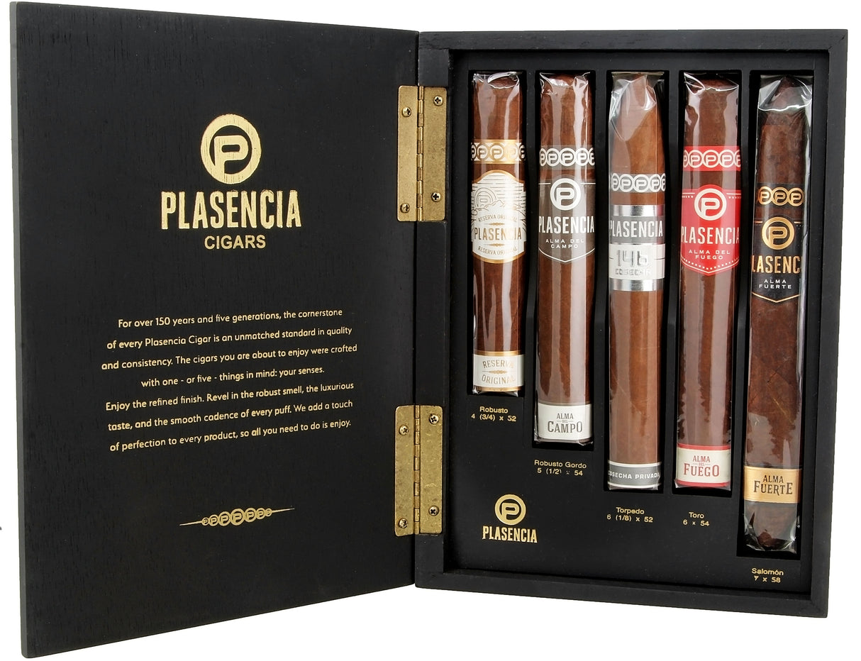 Plasencia Box Set Sampler 5s