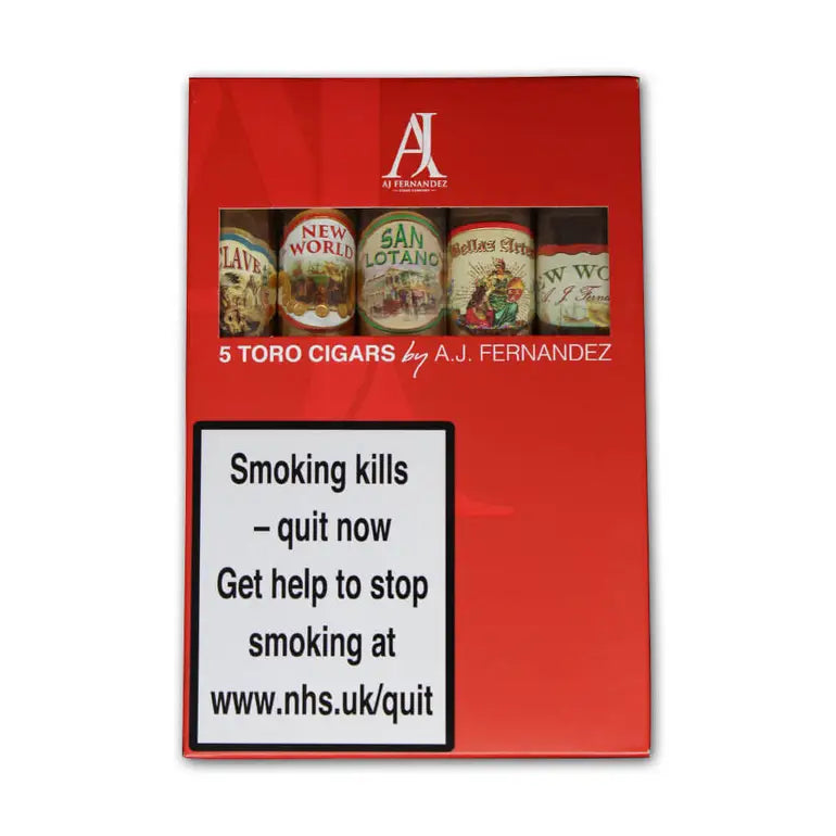 A.J. Fernandez 5 Toro Cigars Sampler