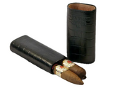 Bossner 2 Finger Cigar Case Black