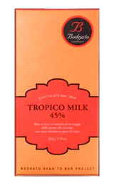 Bodrato Tropico Milk Chocolate 45% 50g