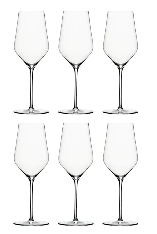 Zalto White wine Glasses Set of 6