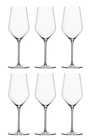 Zalto White wine Glasses Set of 6