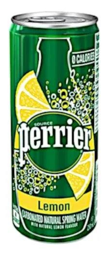 Perrier Sparkling Water Lemon Flavor France 250ml