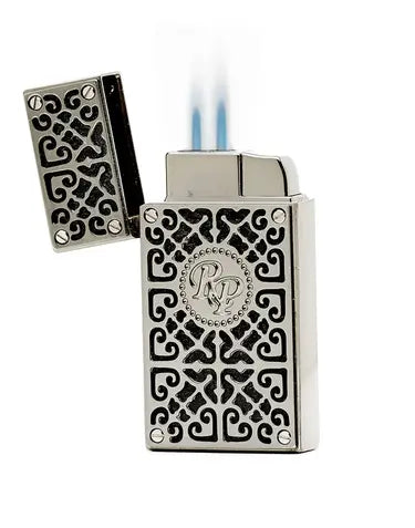 Rocky Patel Lighter Burn Silver Gunmetal