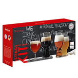 Spiegelau Beer Glasses Teasting Kit Set of 4