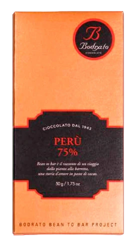 Bodrato Tavoletta Fondente 75% Peru 50g