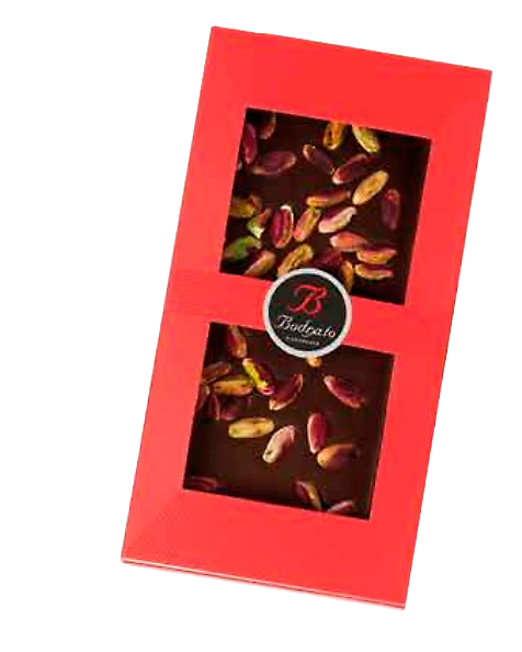 Bodrato Pistachio Milk Chocolate 110g