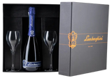 Lamborghini Nera Bottle with Glass