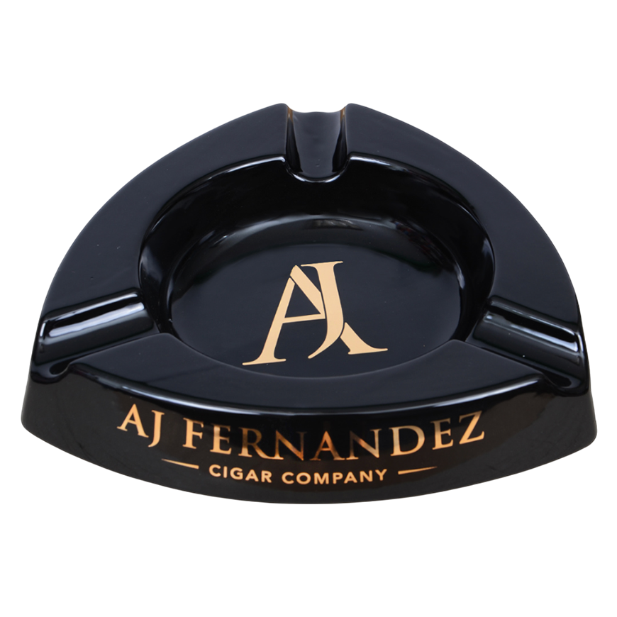 AJ Fernandes Ceramic Ashtray Black