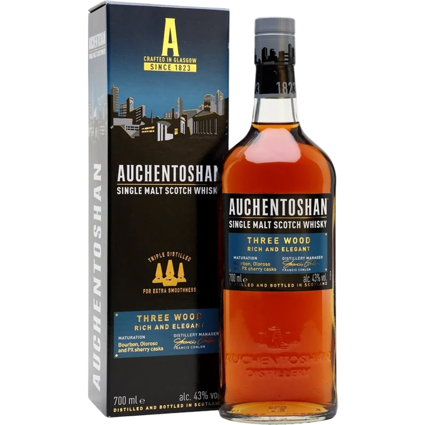 Auchentoshan Three Wood 70cl