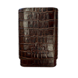 Bossner 4 Finger Cigar Case Brown