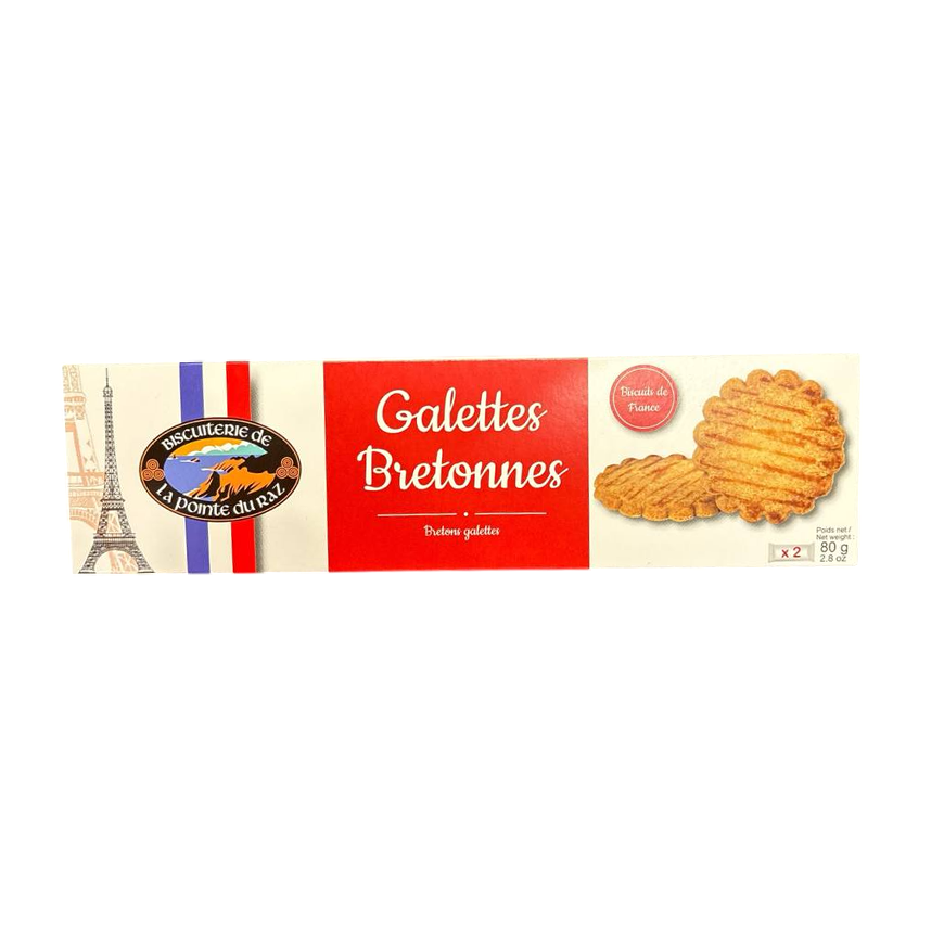 Biscuiterie De La Pointe Du Raz & Butter Galettes 80g